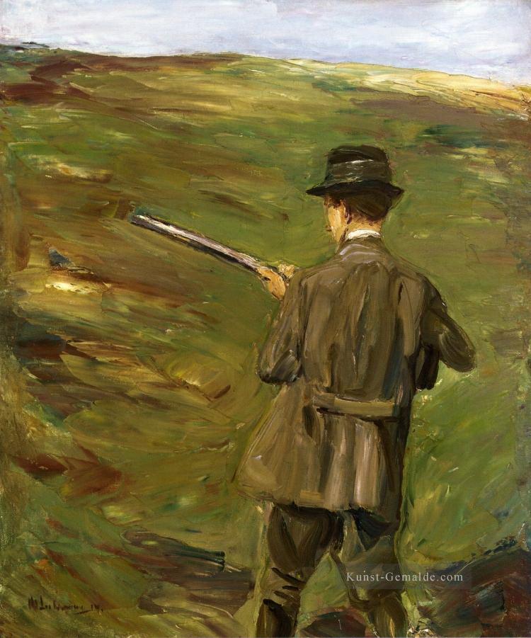 Jäger in den Dünen 1914 Max Liebermann deutscher Impressionismus Ölgemälde